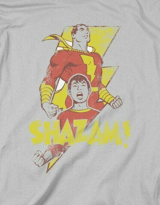 Shazam "Transformation"  Mens Unisex T-Shirt -Available in Sm to 3x