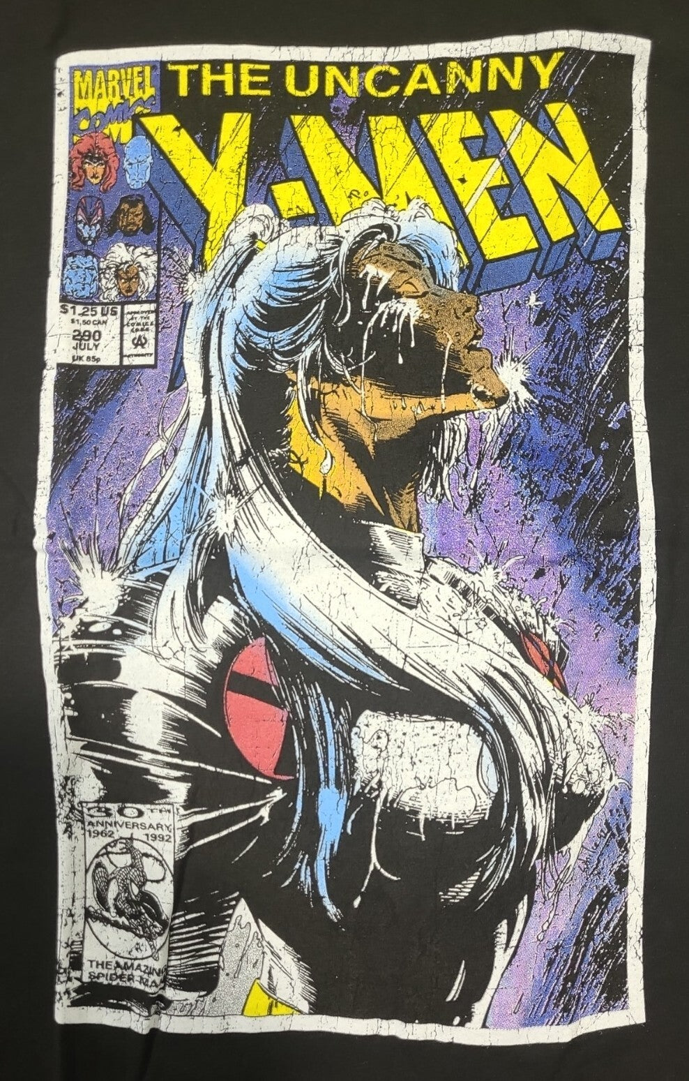 Marvel, The Uncanny X-Men #290 "Storm" Mens Unisex T-shirt -available sm to 3x