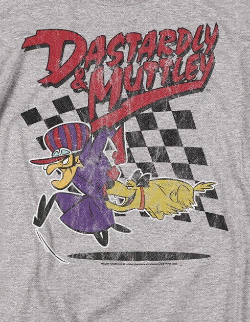Wacky Racers, "Dastardly & Muttley Mens Unisex T-Shirt -Available in Sm to 5x