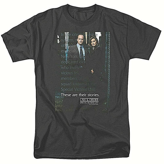 Law and Order, Special Victim Unit Mens Adult Unisex T-Shirt -Available Sm to 5x