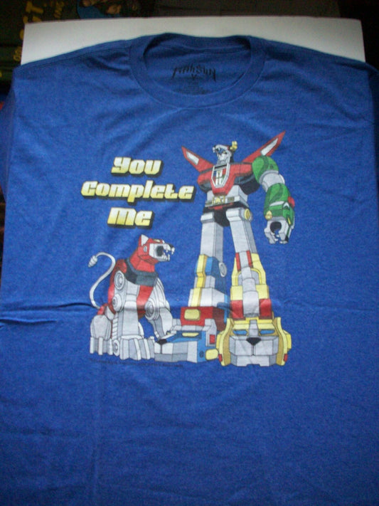 Voltron & Red Lion  XL Adult Unisex T-shirt - New