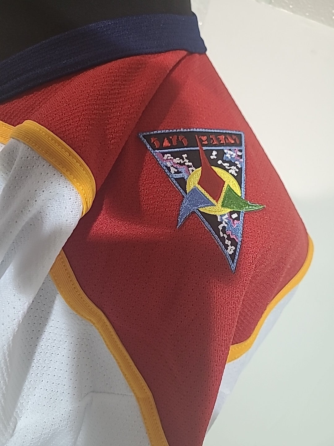 Star Trek Klingon Logo Pro Model Mens Large Hockey Jersey -Available in Sm to 3x