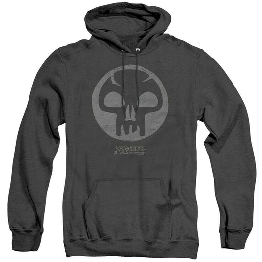 Magic the Gathering "Black Symbol" Mens Unisex Pull-Over Hoodie - Sm to 3x