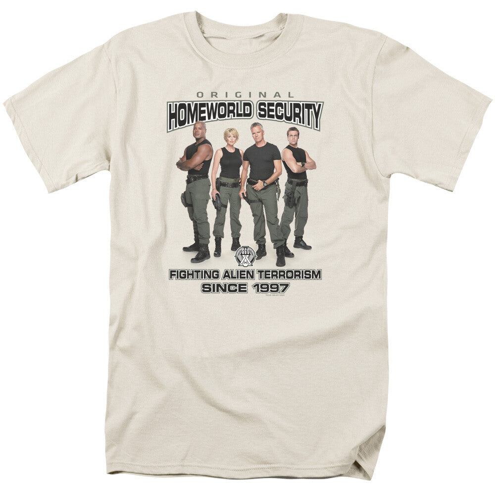 Stargate SG-1 Original Homeworld Security Men Unisex T-Shirt, Available Sm to 3x