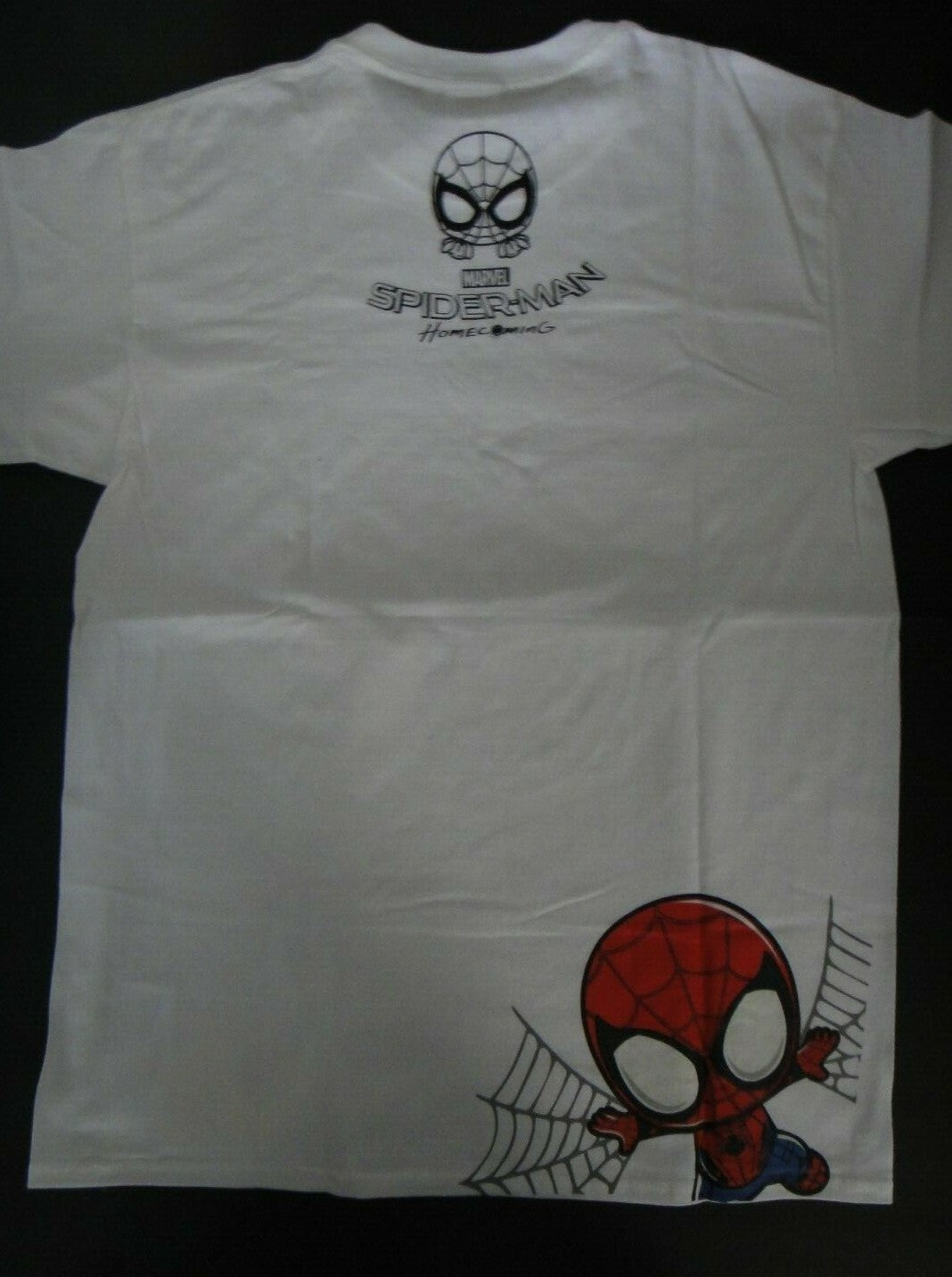 Spider-man Homecoming (Double Sided) Mens XL Unisex T-Shirt - New