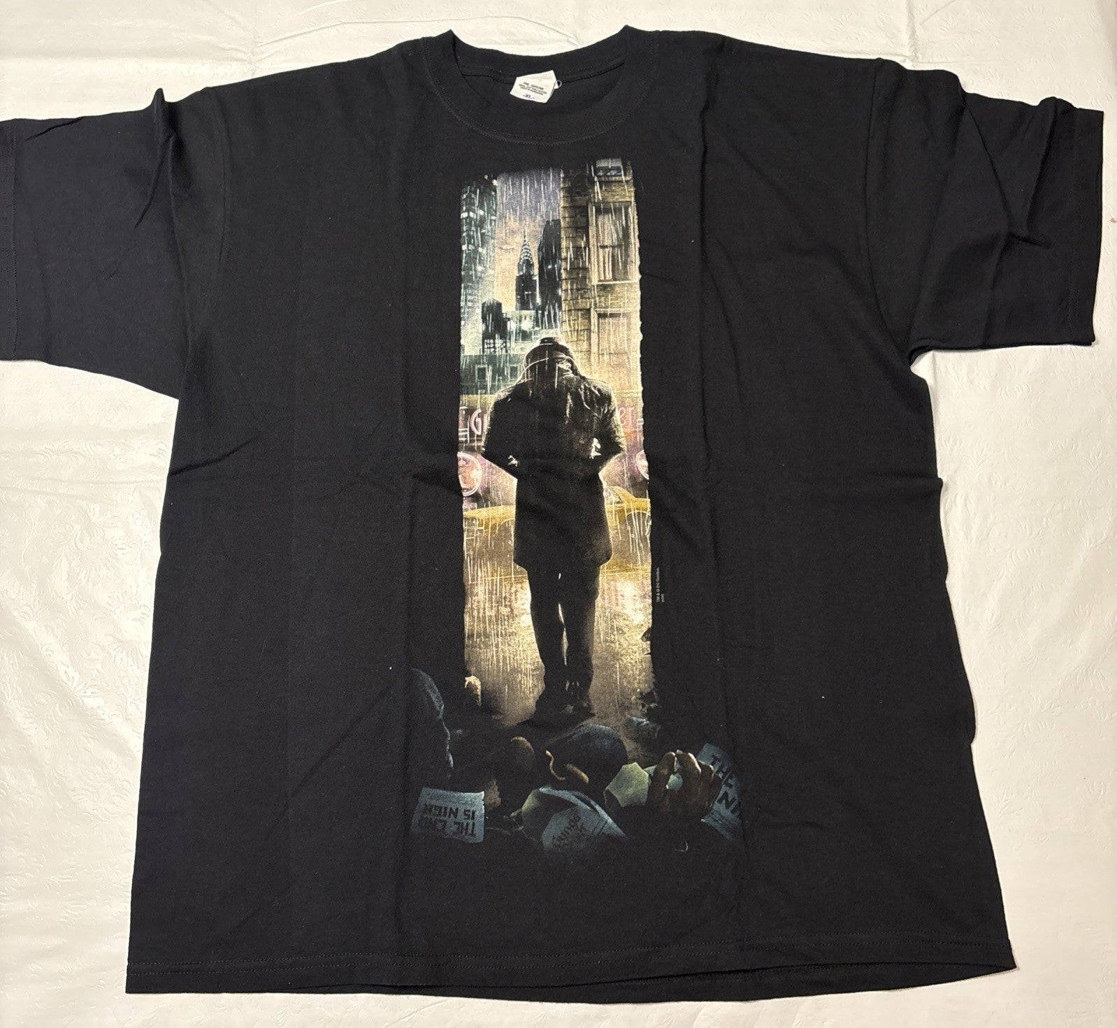 The Watchmen “Rorschack " Men x-Large Unisex T-Shirt -NOS
