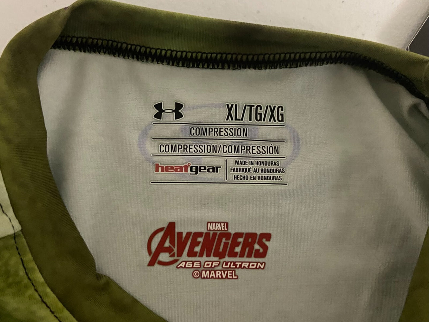 Marvel Avengers Hulk, Under Armour Men S-XL Unisex T-Shirt New