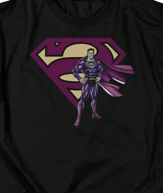 Superman "Bizarro and Logo" Mens T-shirt -Available Sm to 5x