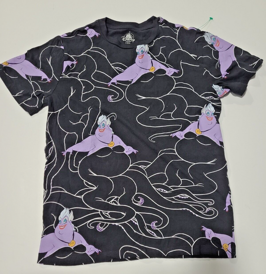 Disney Parks Ursula Sea Witch The Little Mermaid Men Small Unisex T-Shirt -new
