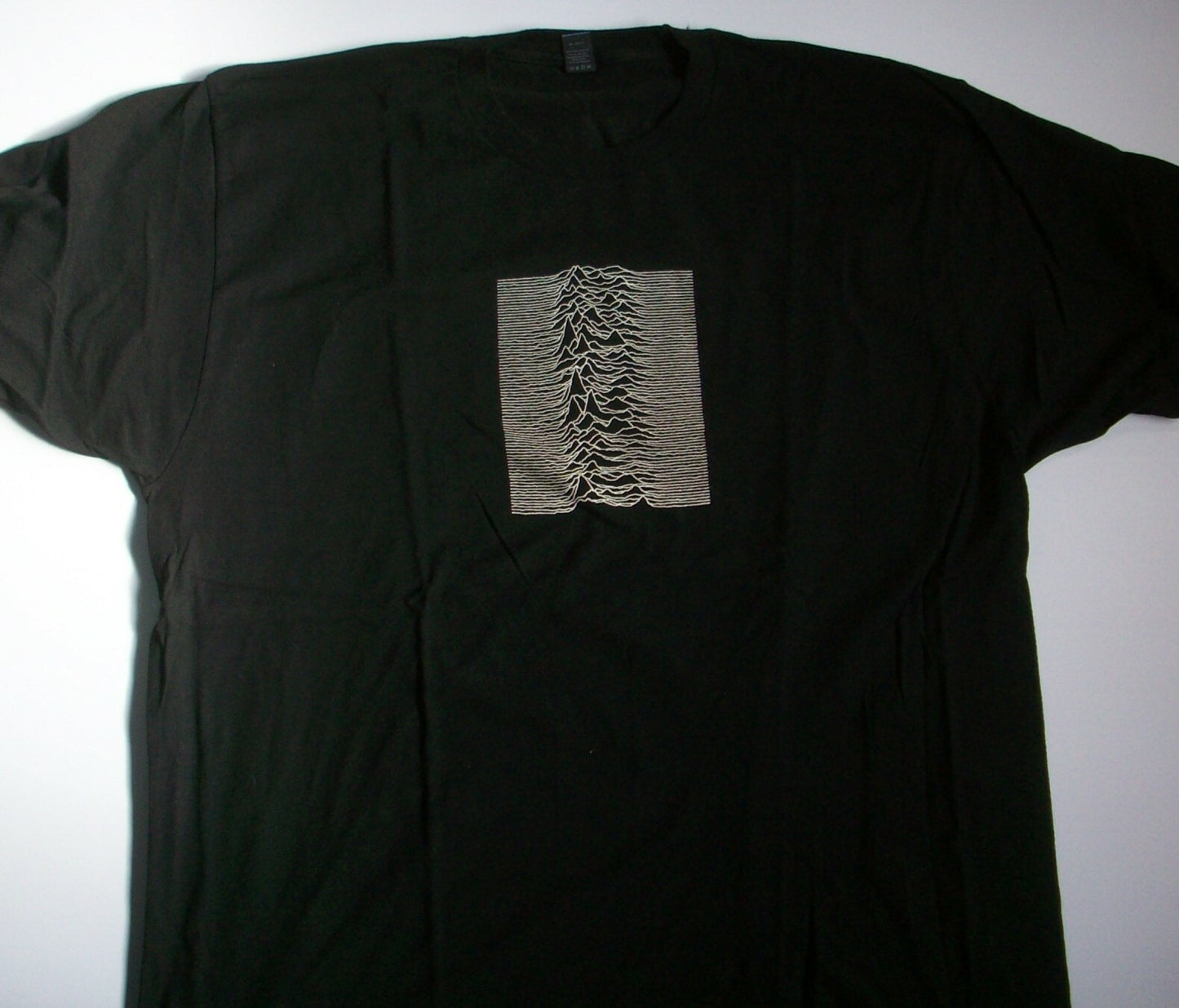 Joy Division "Unknown Pleasure" Album Mens Unisex T-Shirt -Available XL & XXL