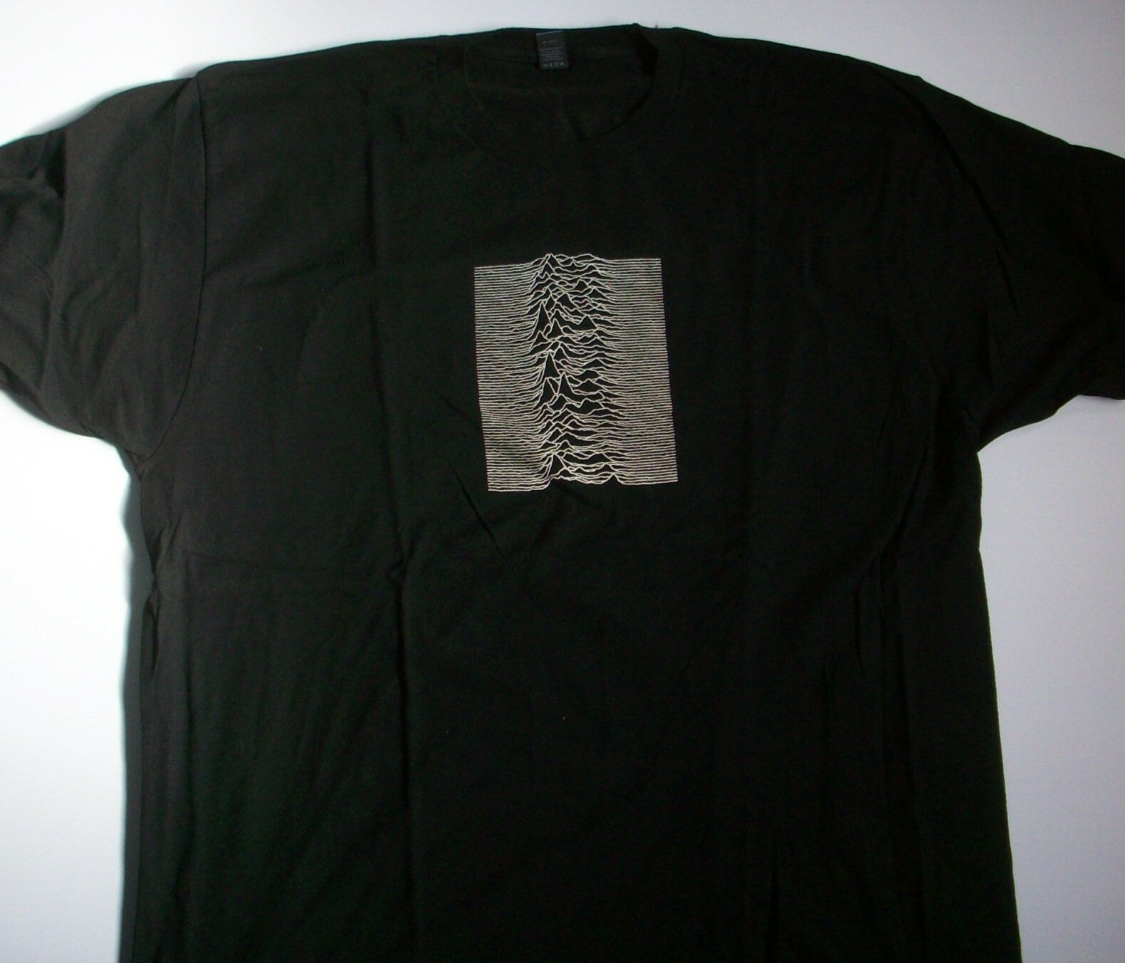 Joy Division "Unknown Pleasure" Album Mens Unisex T-Shirt -Available XL & XXL