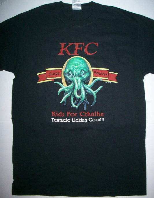 KFC Kids For Cthulhu Parody Mens M Unisex T-Shirt - New