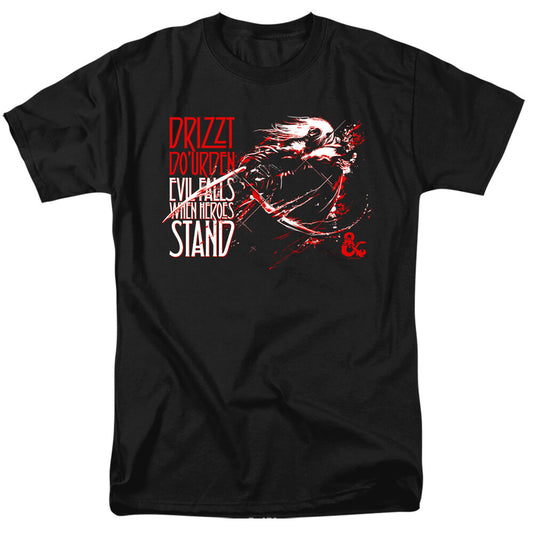 Dungeons & Dragons Drizzi Du'Urden "Evil Stand" Mens T-Shirt, Available Sm to 5x