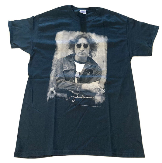 John Lennon 'GIve Peace A Chance" Mens Unisex Medium T-Shirt - New