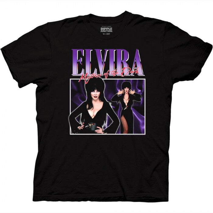 Elvira, Mistress of the Dark Mens Unisex T-Shirt -Available Sm to 3x -new