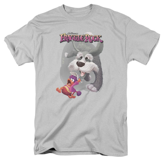 Fraggle Rock "Sprocket in Pursuit" Mens Unisex T-shirt -Available in Sm to 3x