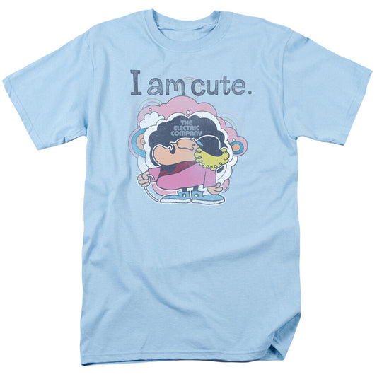 The Electric Company "I Am Cute" Mens Unisex T-Shirt -Available in Sm to 3x -new