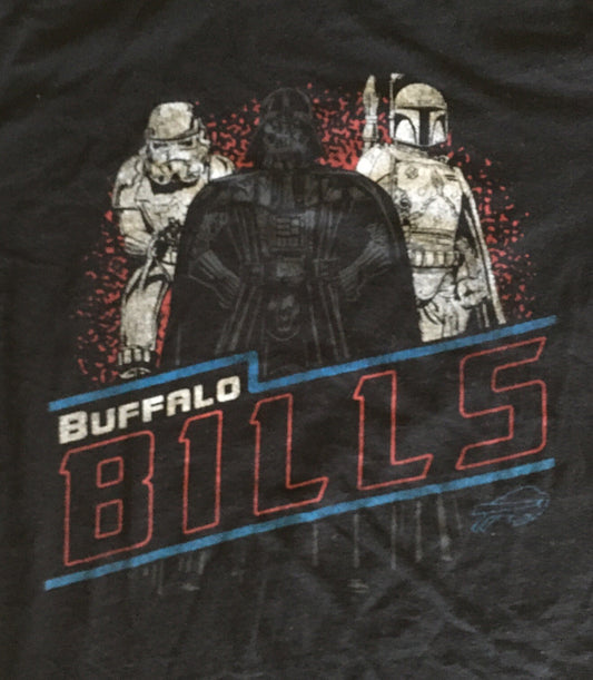 NFL Buffalo Bills "Star Wars" Men Small Unisex T-Shirt -Excellent Condition