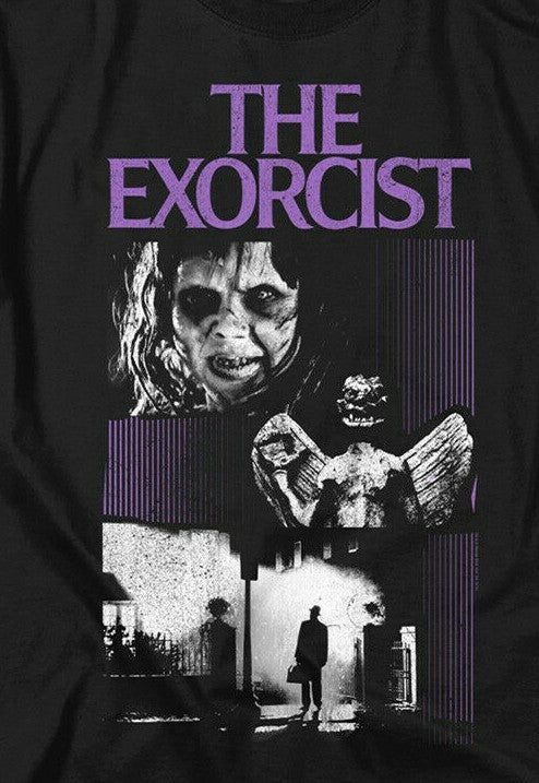 The Exorcist Movie Collage Mens Unisex T-Shirt -Available Sm to 4x -New