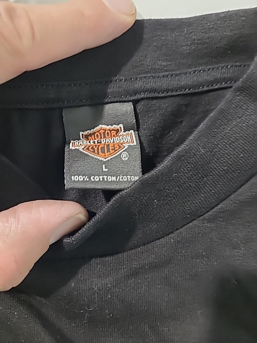 Harley-Davidson "Lake Shore" Waukegan, IL. Mens Large T-Shirt -new