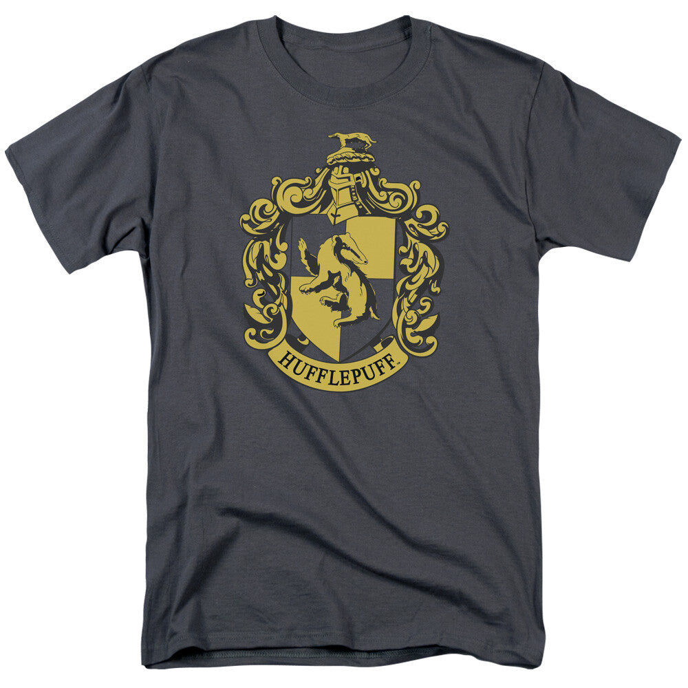 Harry Potter "Hufflepuff" Crest Mens Unisex T-Shirt -Available sm to 5x