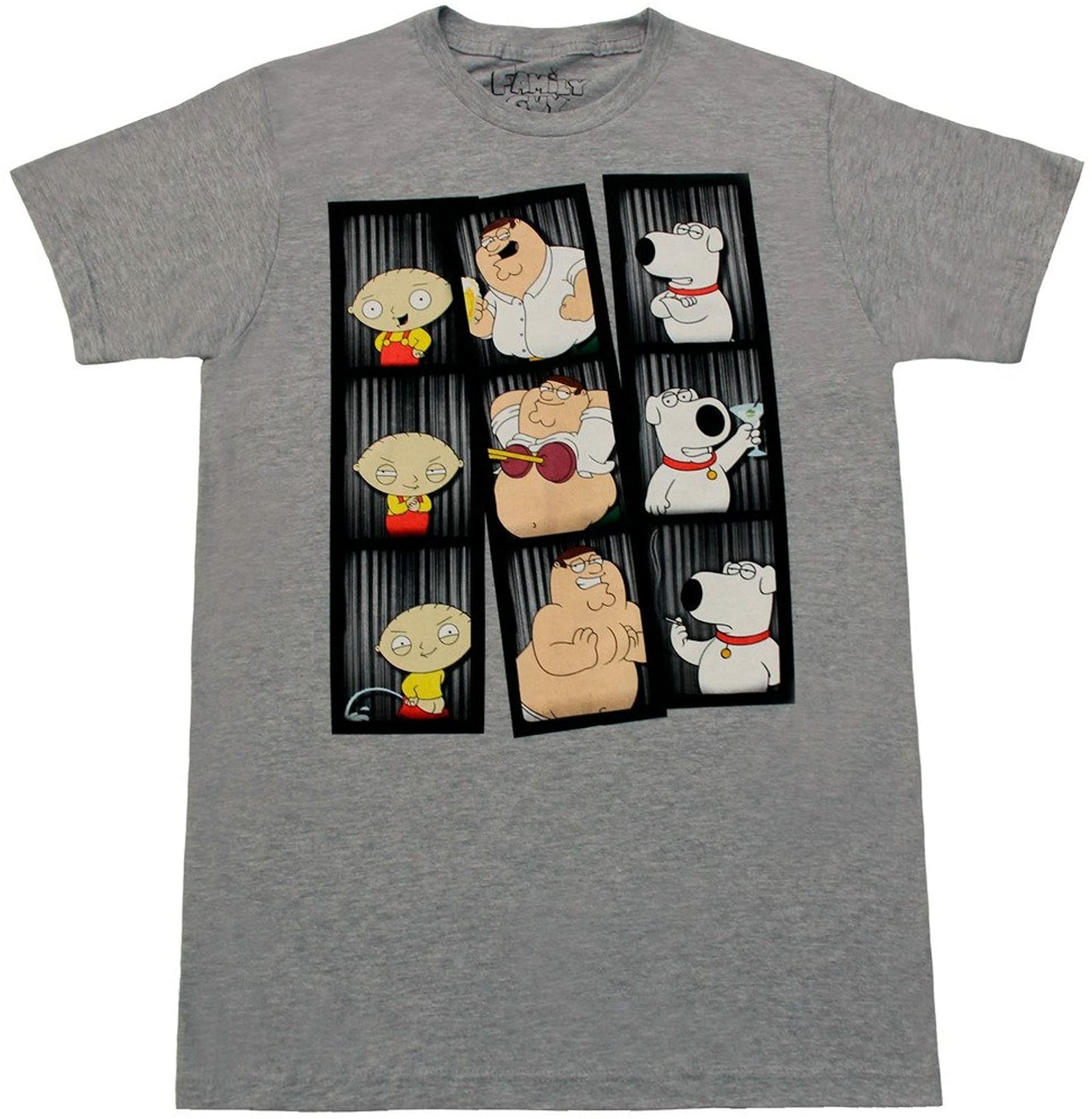 Family Guy "Photo Booth Pics" Mens Medium Unisex T-Shirt - New