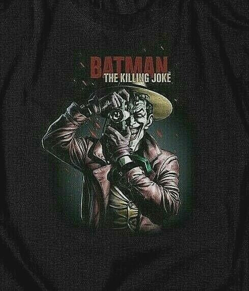 Batman "The Killing Joke" (Bollard) Mens Unisex T-Shirt, Available Sm to 5x