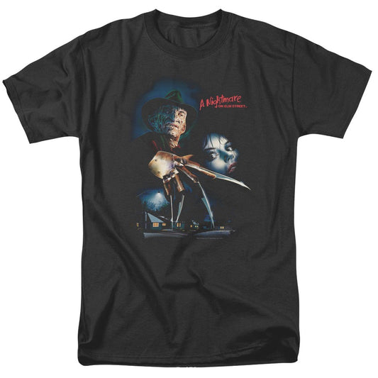 Nightmare on Elm Street Movie Poster Adult Unisex T-Shirt -Available in Sm to 5x