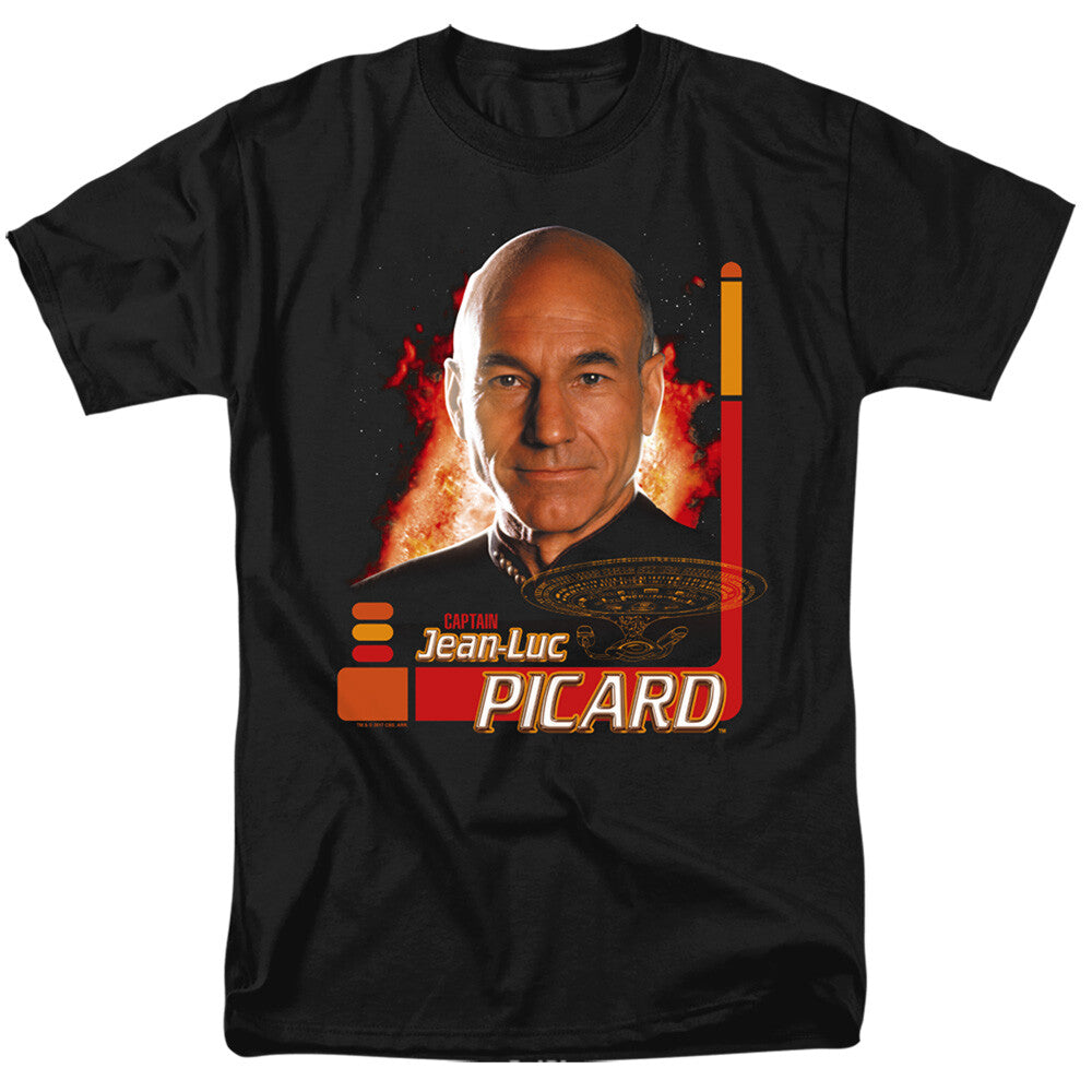 Star Trek The Next Generation "Capt. Picard" Mens T-Shirt -available in sm to 5x