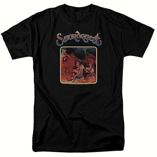 Atari Games , "Swordquest" Mens Unisex T-shirt -Available in Sm to 5x -new