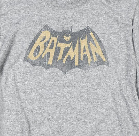 Batman 66 TV Series "Show Logo" Mens Unisex T-Shirt -Available Sm to 5x