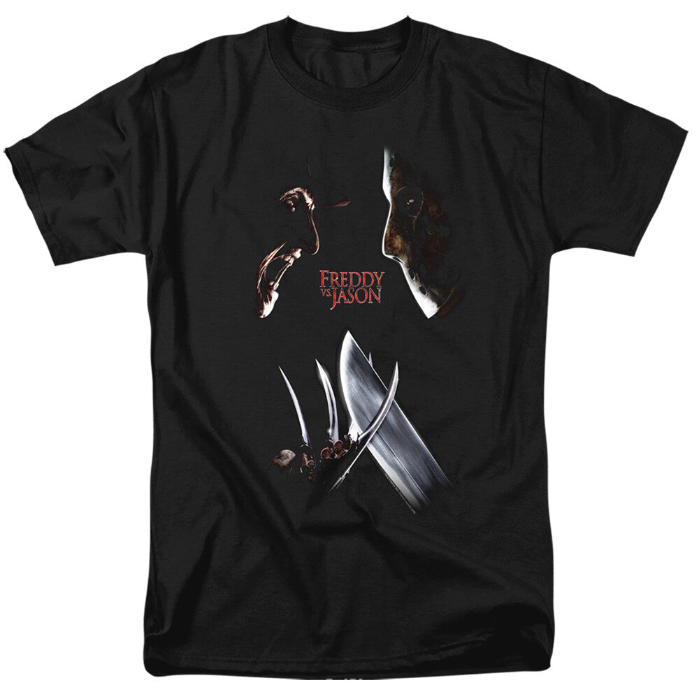 Freddy vs. Jason "Face Off"  Mens T-shirt -Available Sm to 6x