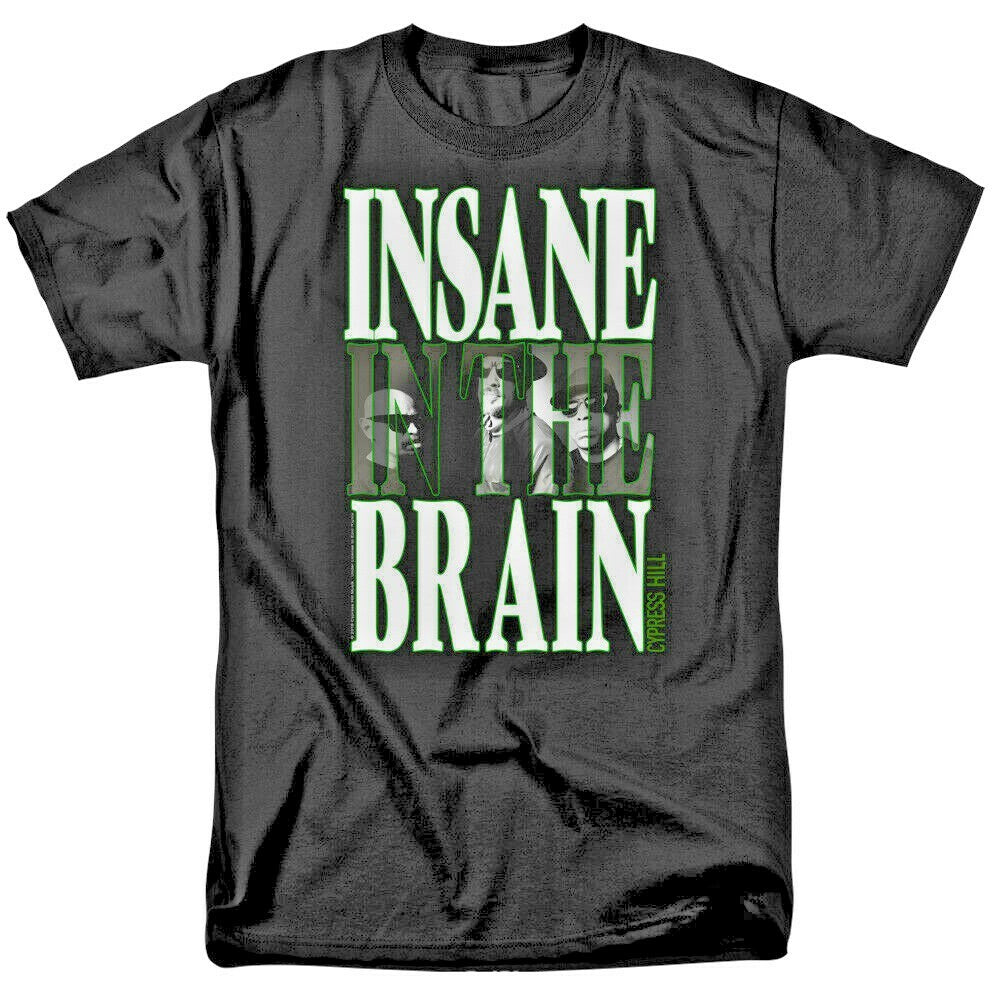 Cypress Hill "Insane In The Brain" Mens Unisex T-Shirt -Available Sm to 5x