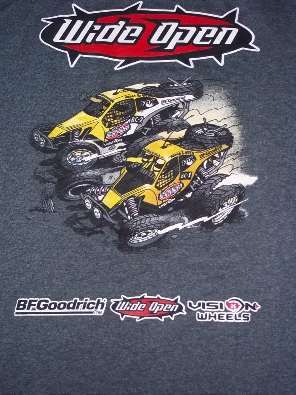 2018 BAJA 500 Wide Open Mens Large T-shirt -New