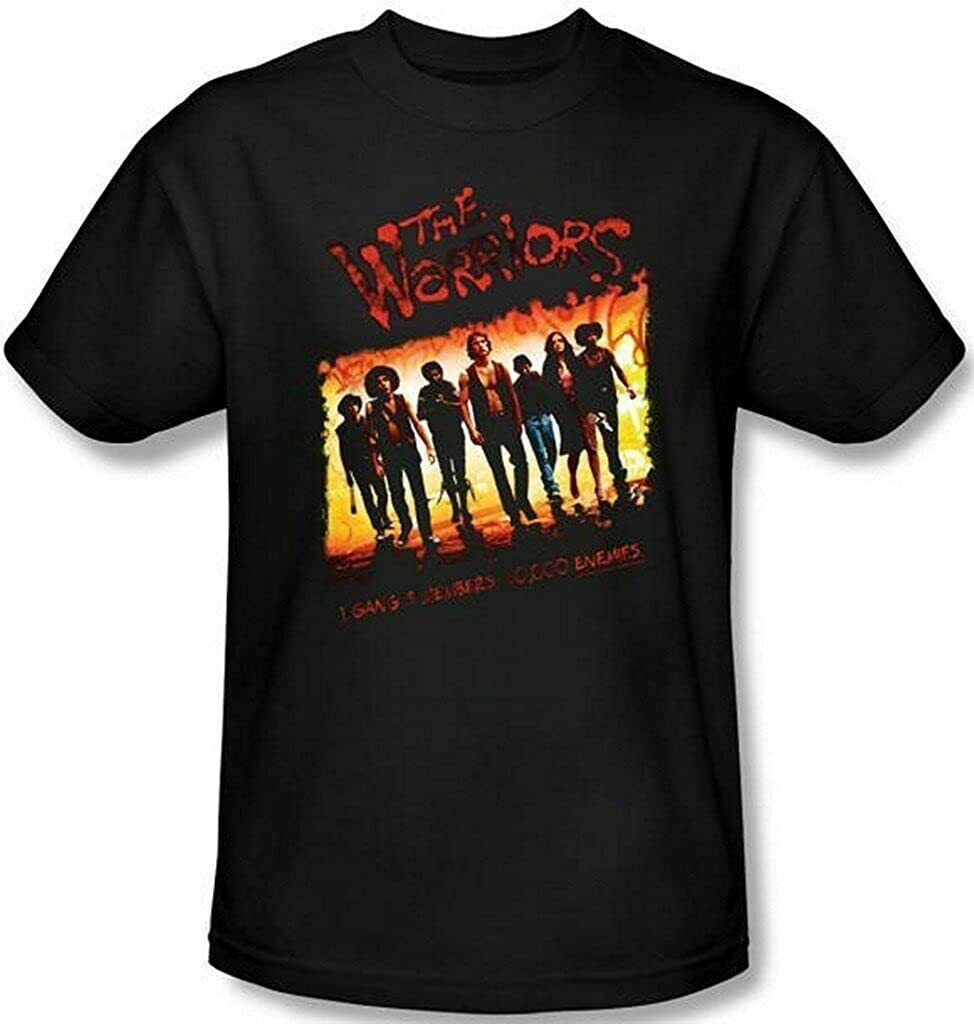 the Warriors "Movie Poster" Mens Adult Unisex T-Shirt -Available Sm to 5x -new