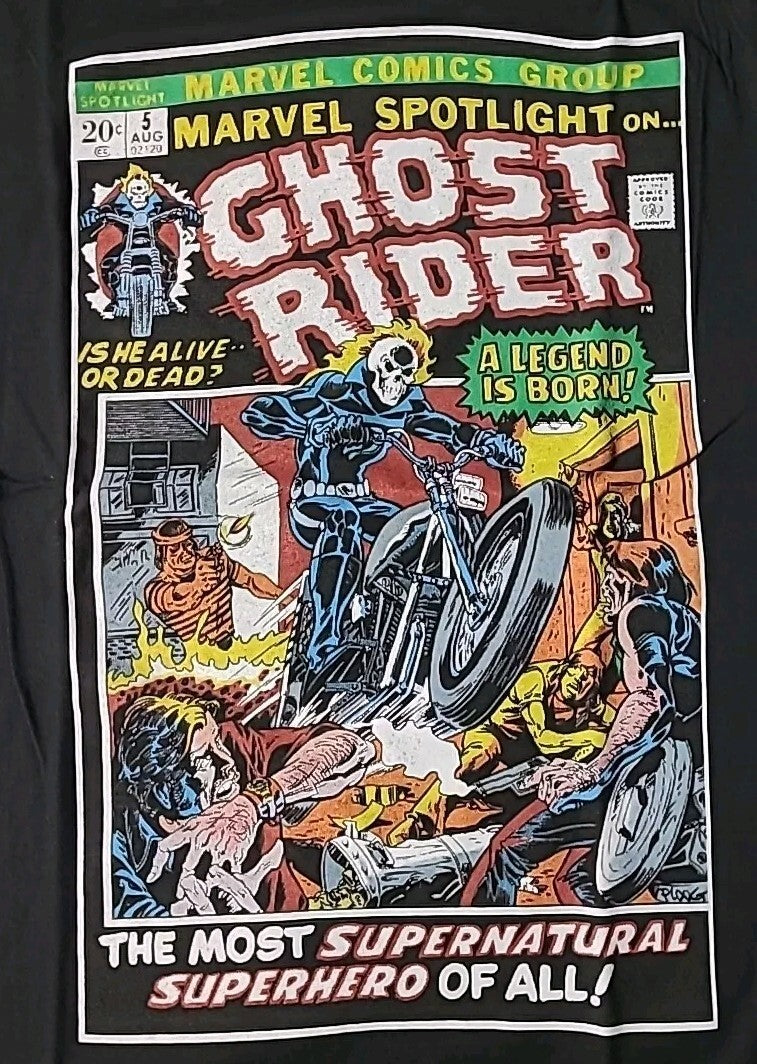 Marvel, Ghost Rider #5  Mens Unisex T-shirt -available sm to 3x -new
