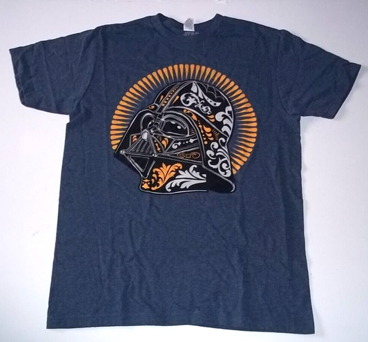 Star Wars Paisley Darth Vader Medium Adult Unisex T-Shirt - New Old Stock