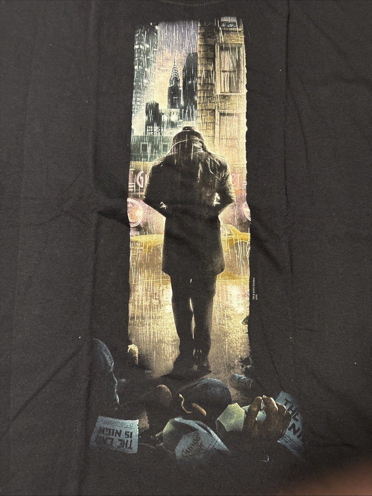 The Watchmen “Rorschack " Men x-Large Unisex T-Shirt -NOS