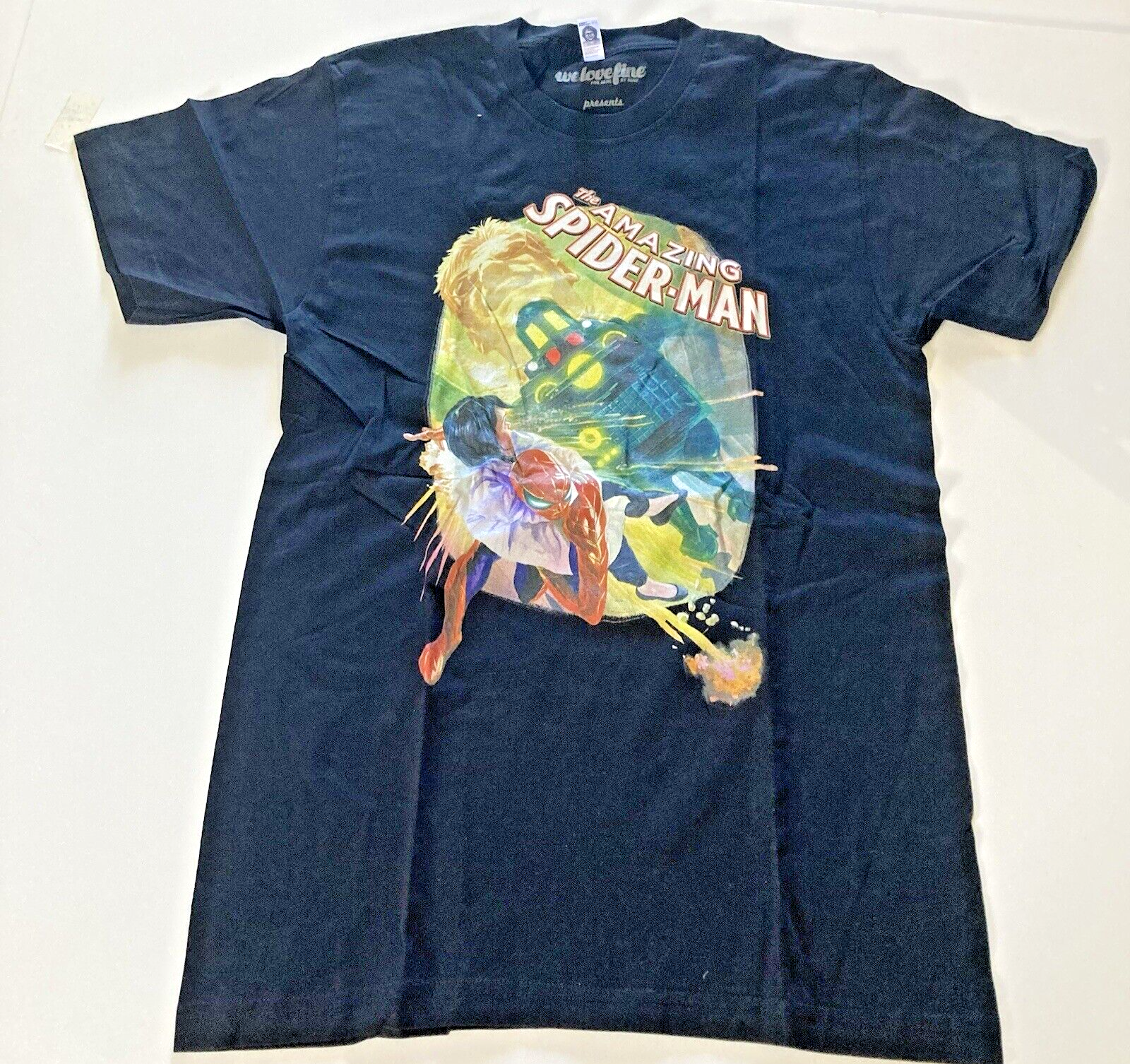 Marvel Comics, The Amazing Spider-Man Mens Unisex Medium T-Shirt - New