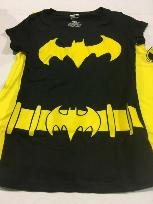 Batgirl Junior Women's Gray Cape T-Shirt Available small medium 