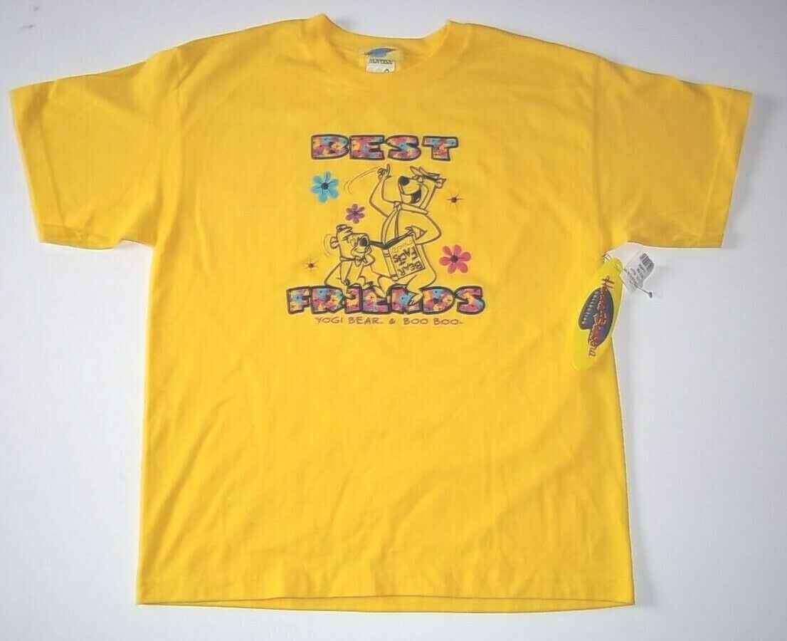 Hanna-Barbera Yogi Bear & Boo Boo Youth xL T-Shirt - New