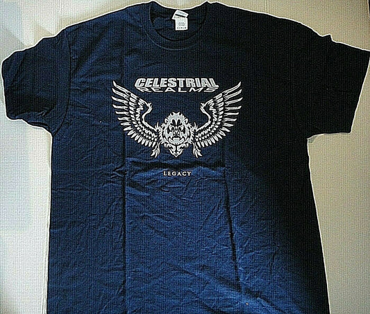 Celestrial Realms "Legacy" Mens XL Unisex T-Shirt - New