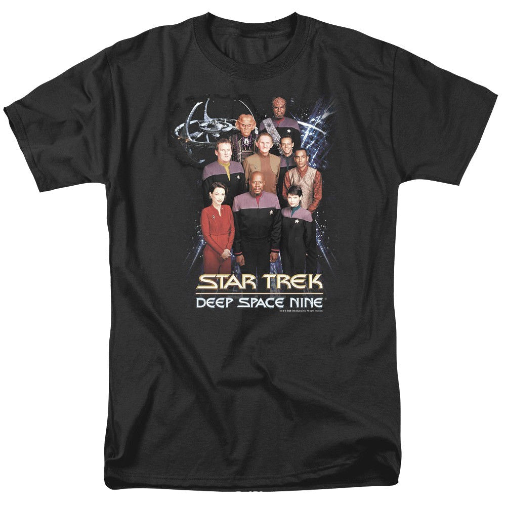 Star Trek: Deep Space Nine Cast Adult Unisex T-Shirt - Available Sm to 5x