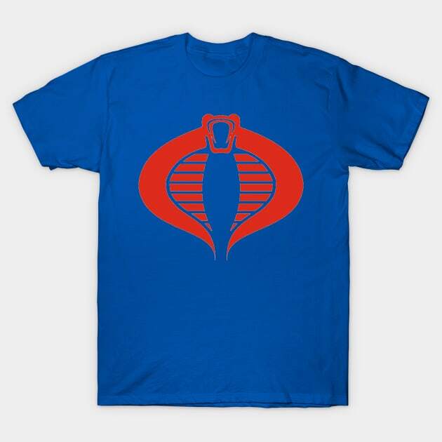 G.I. Joe "Cobra Logo" Mens Small Unisex T-Shirt - New Old Stock