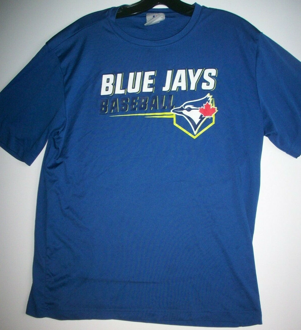 MLB Toronto Blue Jays Mens Medium Polyester T-Shirt - Gently Used