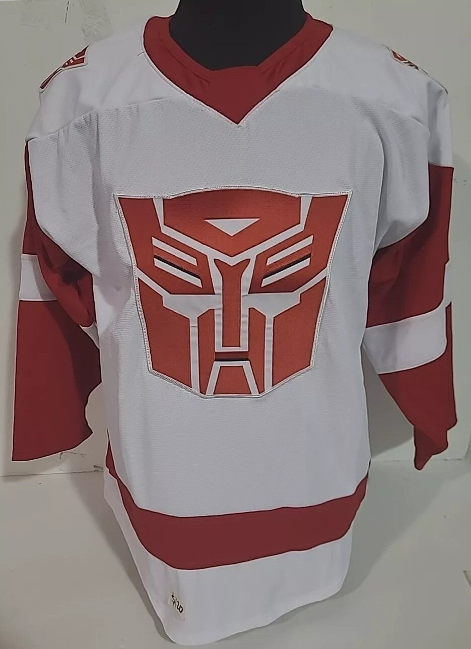Transformers Autobots Logo Pro Model Mens Hockey Jersey - Available in Sm to 3x