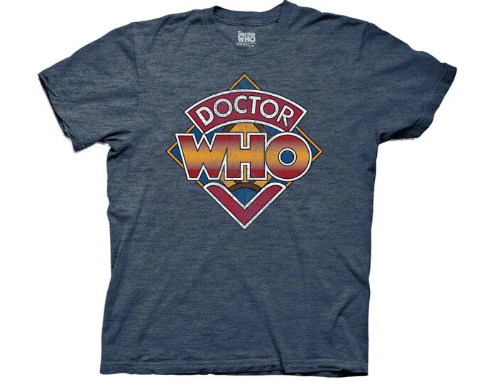 Doctor Who "Vintage Logo" Mens  Unisex T-shirt,  available in sm to 3x -new