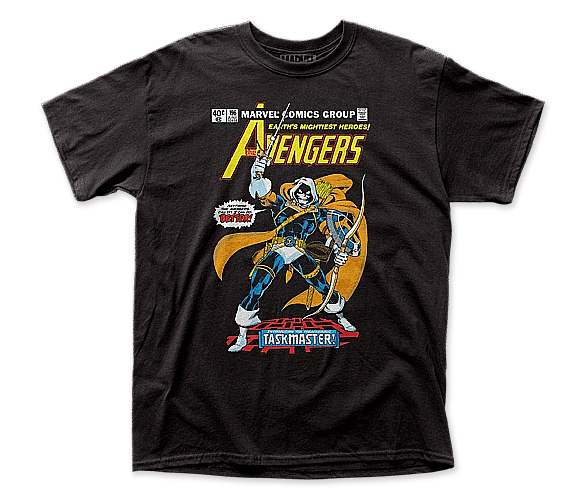 The TaskMaster "Avenger # 196" Mens Unisex T-shirt, Available in Sm to 2x