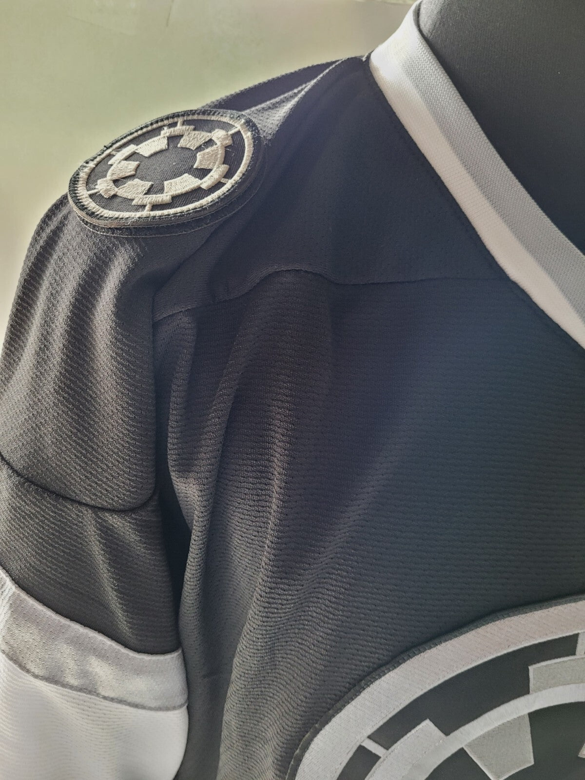 Star Wars Imperial Logo Pro Model Mens Large Hockey Jersey -Available Sm to 3x