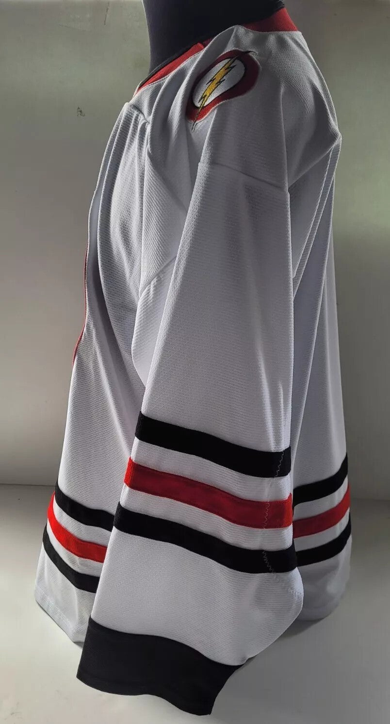 The Flash Logo (DC Comics) Pro Model Mens Hockey Jersey -Available sm to 3x -New